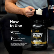 NITROTECH WHEY GOLD 2LBS 30 SERVINGS BY MUSCLETECH